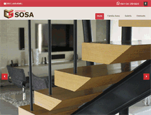 Tablet Screenshot of carpinteriasosa.com